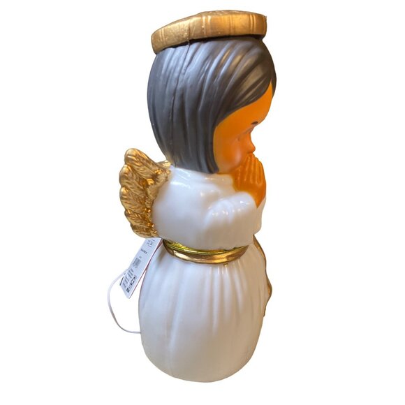 Blow Mold 11 Inch Tabletop Angel Christmas Decor - Picture 3 of 12